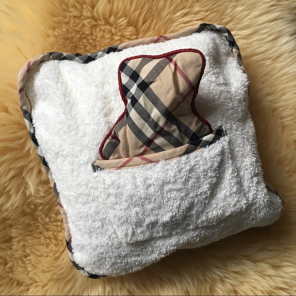 Retired Burberry Pillow with Bear 🐻